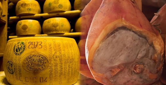 Parma: Visita y degustación de la producción de Parmigiano y del Jamón de Parma
