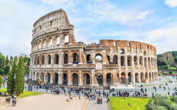 Rom: Kolosseum, Palatinhügel und Forum Romanum mit Führung