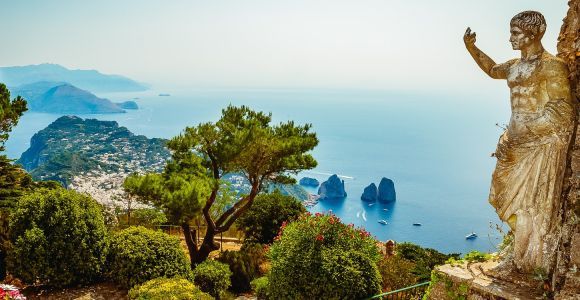 Depuis Naples : journée à Capri et à la grotte bleue