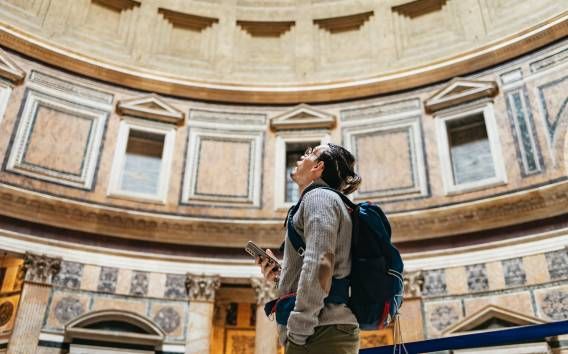 Roma: audioguida ufficiale del Pantheon con biglietto prioritario