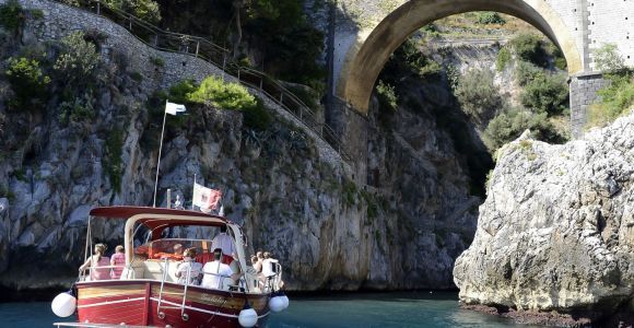 From Salerno: Day Trip to Amalfi Coast by Boat with Drinks