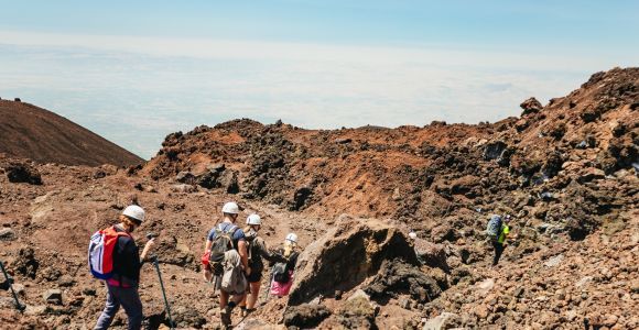 Mont Etna : visite à pied des cratères du sommet