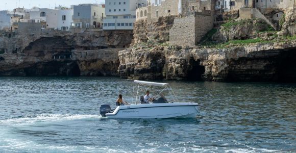 Polignano a Mare Private Tour to the Caves brand new boat