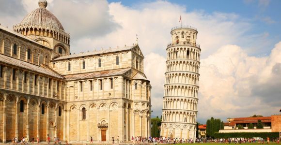 Pisa: Torre de Pisa E-ticket con audioguía y tour de la ciudad