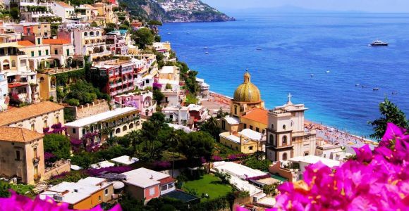 Au départ de Sorrento : Excursion d'une journée complète en voiture sur la côte amalfitaine