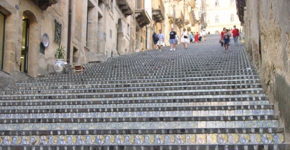 Da Catania: Tour di Caltagirone e Piazza Armerina con brunch