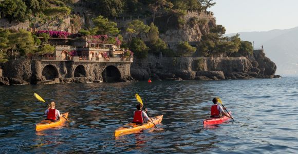 Tour fácil en kayak a Portofino con esnórquel opcional