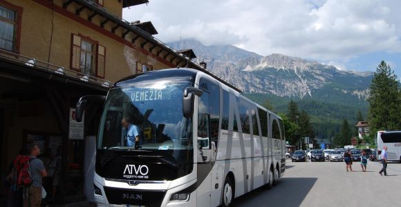 Service de bus express : De Venise à Cortina