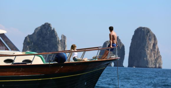From Amalfi: Li Galli Islands and Capri Full-Day Boat Tour