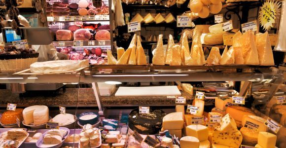 Gubbio: Visita al mercado y comida de 4 platos