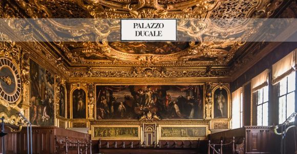 Venecia: tour de 1 día del Palacio Ducal, basílica y góndola