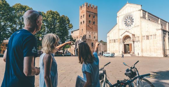 Verona: tour panoramico della città in e-bike con spritz