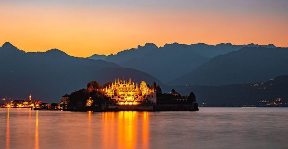 Stresa : croisière au coucher du soleil sur le lac Majeur et les îles Borromées