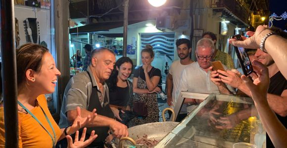 Palermo: tour notturno di street food in piccoli gruppi