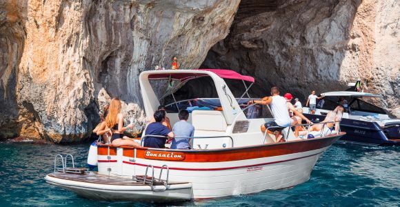 From Amalfi: Small Group Boat Excursion to Capri Island