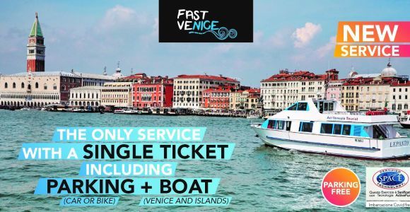 Punta Sabbioni: Hin- und Rückfahrt mit dem Boot nach Venedig mit kostenlosem Parken