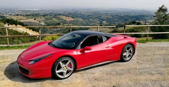 Maranello : Essai de la Ferrari 458