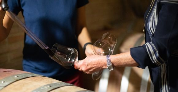 Montalcino: Entre bastidores Brunello y degustación gastronómica de vinos
