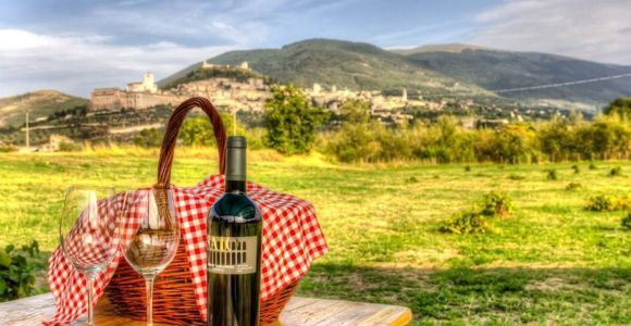 Pic nic Deluxe Assisi et dégustation de 5 vins
