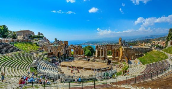 Da Catania: Tour Audioguidato Etna, Taormina, Isola Bella