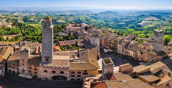 Toscane : excursion d'une journée à Sienne, San Gimignano, Chianti et Pise