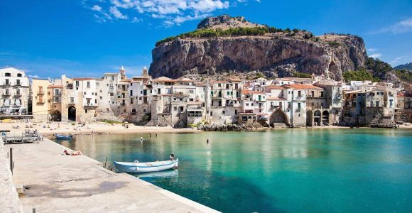 Palermo o Mondello: Excursión Privada de un Día a Cefalú y Castelbuono