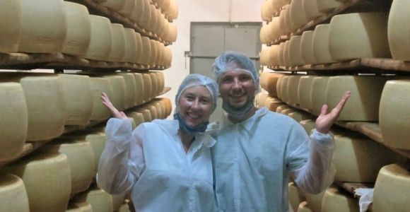 Parma: Parmigiano Produktion und Parmaschinken Tour & Verkostung