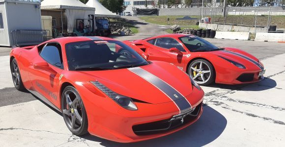 Milán: Prueba de conducción de un Ferrari 458 en un circuito de carreras con vídeo