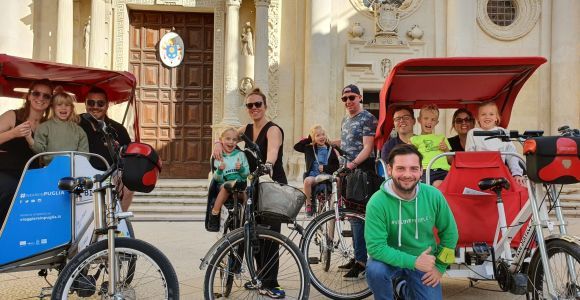 Lecce : Visite guidée de la ville en cyclo-pousse