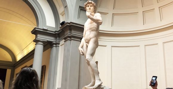 Florenz: Eintrittskarte für die Accademia-Galerie mit eBook