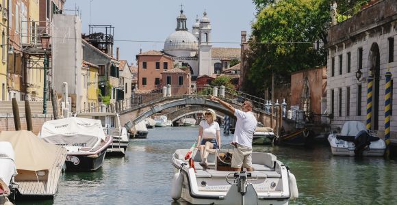 Venise : Croisière sur les canaux en bateau électrique