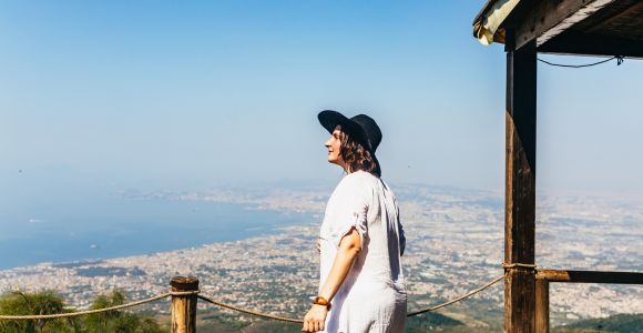Desde Nápoles: Excursión de medio día con todo incluido al Monte Vesubio