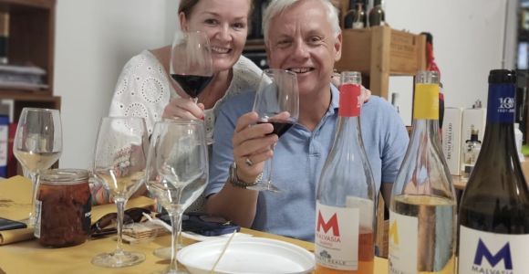 Visite de Lecce : Visite guidée en cyclo-pousse et dégustation de vin