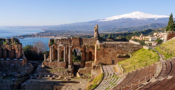 Catane : excursion d'une journée à l'Etna et à Taormine