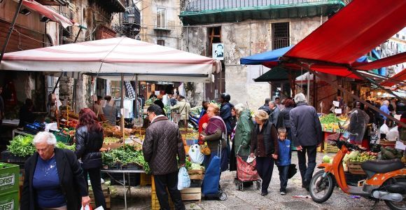 Palermo: Markttour und sizilianischer Kochkurs mit Mittagessen