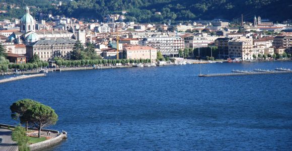 Lago de Como: Crucero en barco y visita guiada por la ciudad