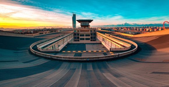 Torino: Fiat Lingotto District Tour with Museum Entry & Wine