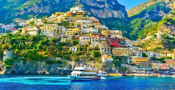 Rzym: Wybrzeże Amalfi i Positano - jednodniowa wycieczka z rejsem przybrzeżnym