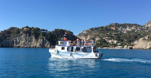 Джардини-Наксос: прогулка на лодке по острову Белла с подводным плаванием