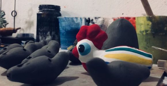 Matera : Atelier de fabrication d'oiseaux en argile