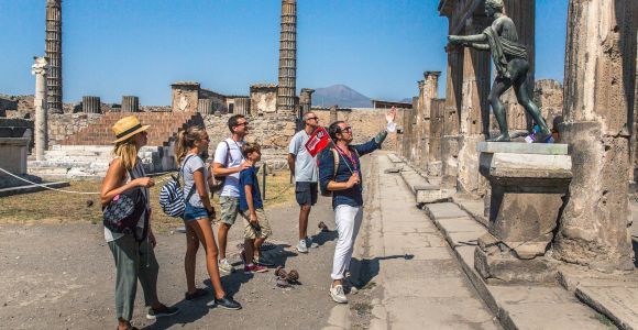 Naples ou Sorrente : visite de Pompéi et du Vésuve