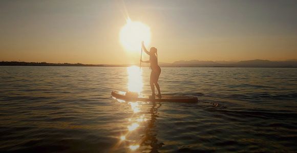 SUP Puesta de sol - Viaje en Stand Up Paddle