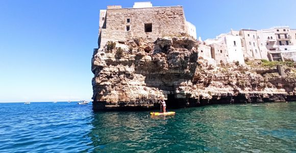 Polignano a Mare: Paddle Boarding Tour zu Höhlen und Stränden