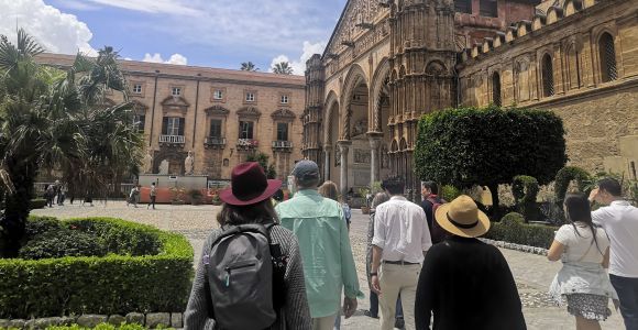 Palermo: tour gastronomico, mercato e centro città a piedi