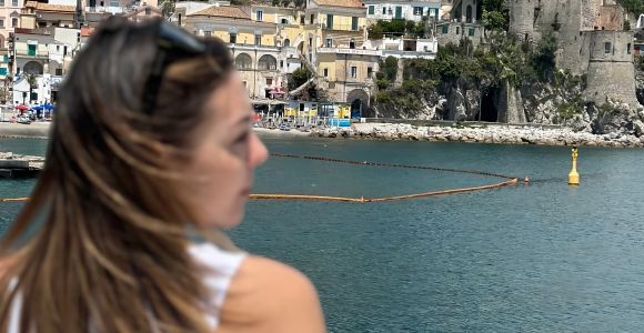From Salerno: Amalfi Coast Day Cruise with Aperitif & Swim
