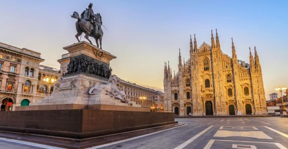 Milano: Tour del Duomo e dei tetti con tour opzionale in autobus Hop-on Hop-off