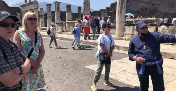 Ab Sorrent: Pompeji-Express-Tour mit Einlass ohne Anstehen