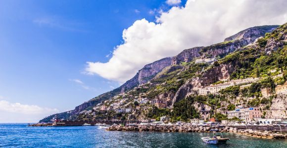 Neapel: Bootstour nach Positano, Amalfi & Ravello