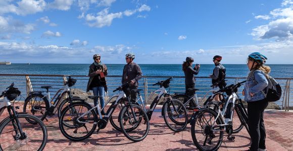 Palermo: tour guidato in bici del centro storico con degustazione di cibo