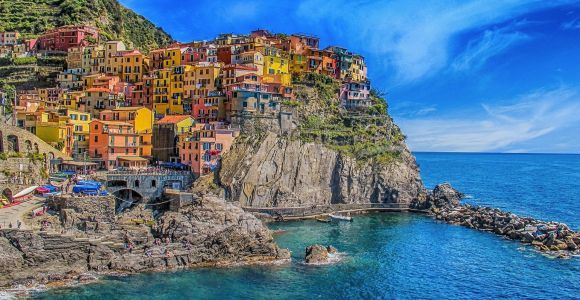 La Spezia : Excursion en bateau dans les Cinque Terre avec plongée en apnée